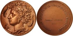 World Coins - France, Medal, Syndicat général de la construction électrique, Business &