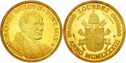 World Coins - Vatican, Medal, Les Voyages de Jean-Paul II, Lourdes, 1983, , Vermeil