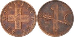 World Coins - Coin, Switzerland, Rappen, 1952