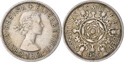 World Coins - Coin, Great Britain, Florin, Two Shillings, 1955