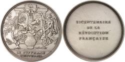 World Coins - France, Medal, French Fifth Republic, History, Tschydin, , Bronze
