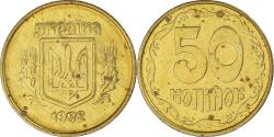 World Coins - Coin, Ukraine, 50 Kopiyok, 1992, Kyiv, , Brass, KM:3.1