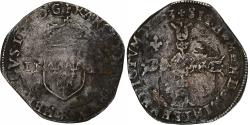 World Coins - France, Henri IV, 1/4 Ecu, 1603, Villeneuve-lès-Avignon, 4th type, Silver