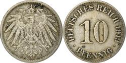 World Coins - Coin, GERMANY - EMPIRE, Wilhelm II, 10 Pfennig, 1913, Berlin,