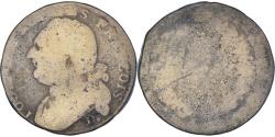 World Coins - Coin, France, Louis XVI, 12 Deniers, Dijon, , Métal de cloche