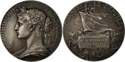 World Coins - France, Medal, Chambre des Députés, Marianne, 1924, Prud'homme.G,