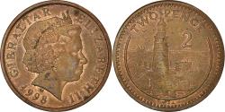World Coins - Coin, Gibraltar, 2 Pence, 1998