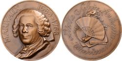 World Coins - France, Medal, Marivaux, Bronze, Martin,