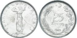 World Coins - Coin, Turkey, 25 Kurus, 1969