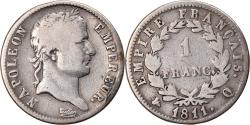 World Coins - Coin, France, Napoléon I, Franc, 1811, Perpignan, , Silver, KM:692.12