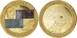 World Coins - France, Medal, Europa, Devises Converties, , Copper-Nickel Gilt