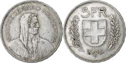 World Coins - Switzerland, 5 Francs, Herdsman, 1935, Bern, Silver, , KM:40