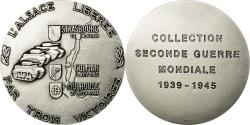 World Coins - France, Medal, Seconde Guerre Mondiale, L'Alsace Libérée, , Silvered