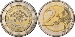World Coins - Slovenia, 2 Euro, Ljubljana Botanical Gardens, 200th Anniversary, 2010,