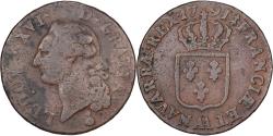 World Coins - France, Louis XVI, Sol, Sol ou sou, 1791, Metz, Copper, , KM:578.2