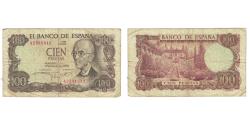 World Coins - Banknote, Spain, 100 Pesetas, 1970, 1970-11-17, KM:152a, VG(8-10)