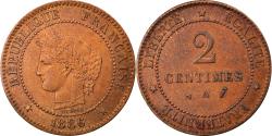 World Coins - Coin, France, Cérès, 2 Centimes, 1886, Paris, , Bronze, KM:827.1