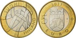 World Coins - Finland, 5 Euro, 2011, Karelia, , Bi-Metallic, KM:159