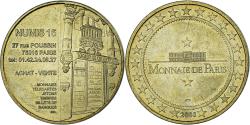 World Coins - France, Token, Tourist Token, 75/ Paris - Numis 16, 2008, Monnaie de Paris