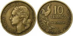 World Coins - France, 10 Francs, Guiraud, 1953, Paris, Aluminum-Bronze, , KM:915.1