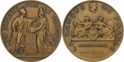 World Coins - France, Medal, La Banque de France, 1950, Bronze, Dumarest,