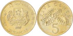 World Coins - Coin, Singapore, 5 Cents, 1987