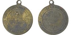 World Coins - France, Medal, 55ème Anniversaire du Siège de Lille, Banquet Fraternel, 1848