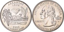 Us Coins - Coin, United States, Quarter Dollar, Quarter, 2003, U.S. Mint, Denver, Arkansas