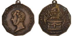 World Coins - France, Medal, Mort du Duc d'Orléans, Brass, Penin,