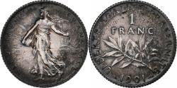 World Coins - France, Franc, Semeuse, 1901, Paris, Silver, , Gadoury:467, KM:844.1