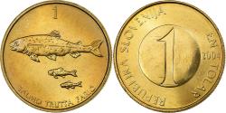 World Coins - Slovenia, Tolar, 2004, Nickel-brass, , KM:4