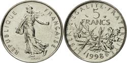 World Coins - Coin, France, Semeuse, 5 Francs, 1998, Paris, , Nickel Clad