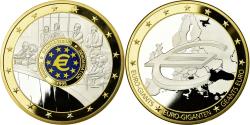 World Coins - France, Medal, Géants Euro, Dénomination, 1995, , Copper Gilt