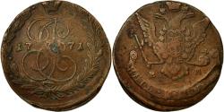 World Coins - Coin, Russia, Catherine II, 5 Kopeks,1771,Ekaterinbourg,,Copper,KM 59.3