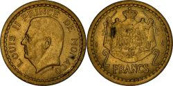 World Coins - Coin, Monaco, 2 Francs, 1943, Paris, , Cupro-Aluminium, Gadoury:MC134