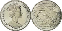 World Coins - France, Medal, Eurotunnel, Elizabeth II, Gibraltar, 1993, , Nickel