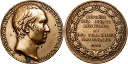 World Coins - France, Medal, Berryer, Avocat et Député de la Haute-Loire, 1852, Bronze