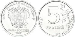 World Coins - Coin, Russia, 5 Roubles, 2017