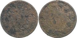 World Coins - Austria, Franz Joseph I, 1 Kreuzer, 1861, Alba Iulia, Copper, , KM:2186
