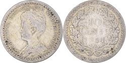 World Coins - Coin, Netherlands, Wilhelmina I, 10 Cents, 1911, , Silver, KM:145