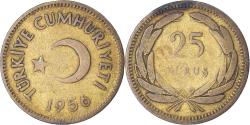 World Coins - Coin, Turkey, 25 Kurus, 1956