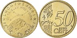 World Coins - Slovenia, 50 Euro Cent, 2008, Utrecht, Nordic gold,