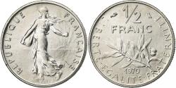 World Coins - France, 1/2 Franc, Semeuse, 1970, Paris, FDC, Nickel, , Gadoury:429