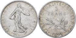 World Coins - France, Franc, Semeuse, 1899, Paris, Silver, , Gadoury:467, KM:844.1