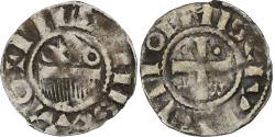 World Coins - County of Champagne, Denier, ca. 1050-1100, Provins et Sens, Billon,