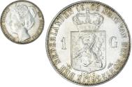World Coins - Coin, Netherlands, Wilhelmina I, Gulden, 1901, , Silver, KM:122.1