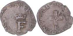 World Coins - Coin, France, François Ier, liard à l'F et à la croisette, 1540-1547