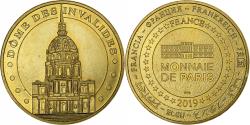 World Coins - France, Token, Paris - Dôme des Invalides n°2, 2019, Copper-nickel Aluminium