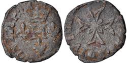 World Coins - Coin, France, DOMBES, Henri II de Montpensier, Liard, 1597, Trévoux,