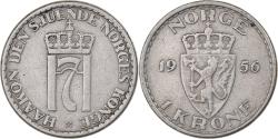 World Coins - Norway, Haakon VII, Krone, 1956, Copper-nickel, , KM:397.2